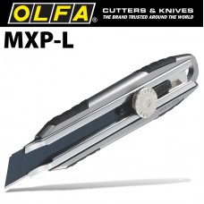 OLFA CUTTER 18MM WITH BLADE WHEEL LOCK + EXCELBLACK BLADE
